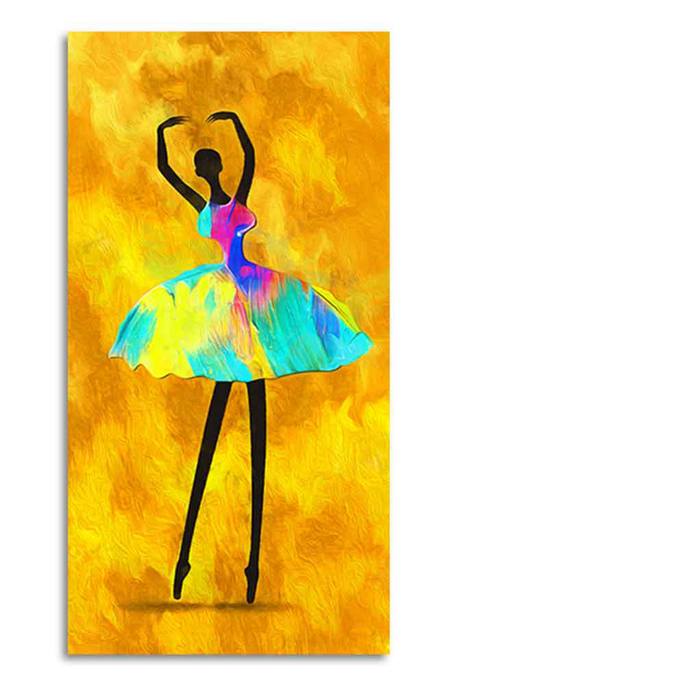 Canvas Wall Painting of Ballerina