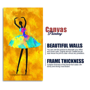 Canvas Wall Painting of Ballerina