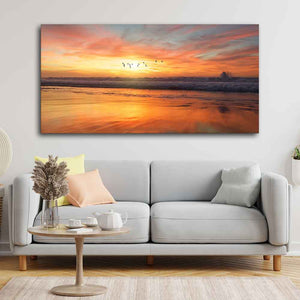 Canvas Wall Painting of Beautiful Sunset