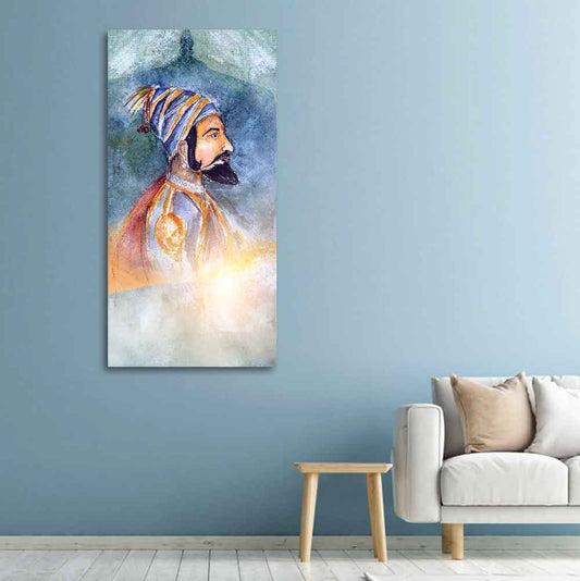 Chhatrapati Shivaji Maharaj Premium Wall Painting