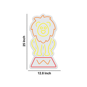 Circus Lion Neon Sign LED Light