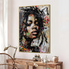 City Muse Street Queen Cotton Canvas Wall Painting