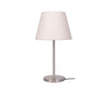 Classy White Color Metal Finish Table Lamp