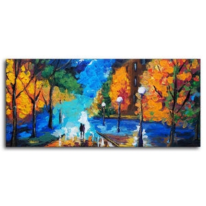 Couple Dating Tonight Premium Wall Painting