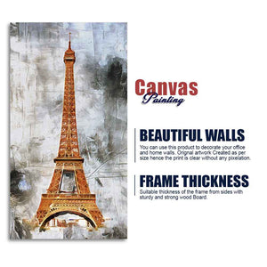 Eiffel Tower Canvas Wall Painting