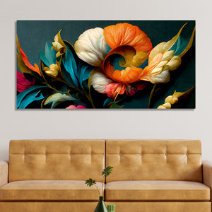 Elegant Floral Flower Artistic Art Canvas Wall Painting