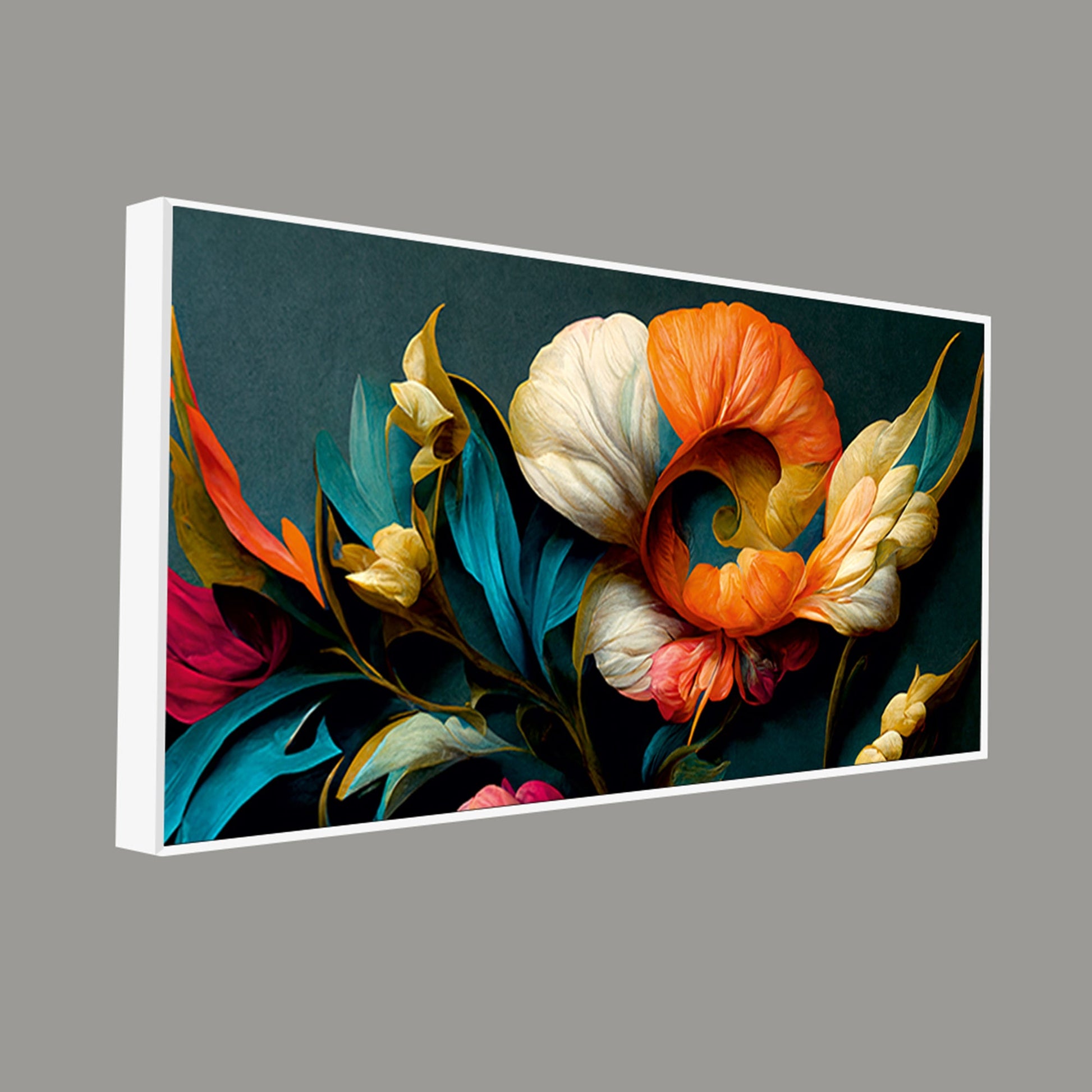 Elegant Floral Flower Artistic Art Canvas Wall Painting