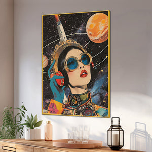 Enjoy Your Endless World Cotton Canvas Wall Painting