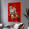 Euro Cup 2016 CR7 Cotton Canvas Wall Painting