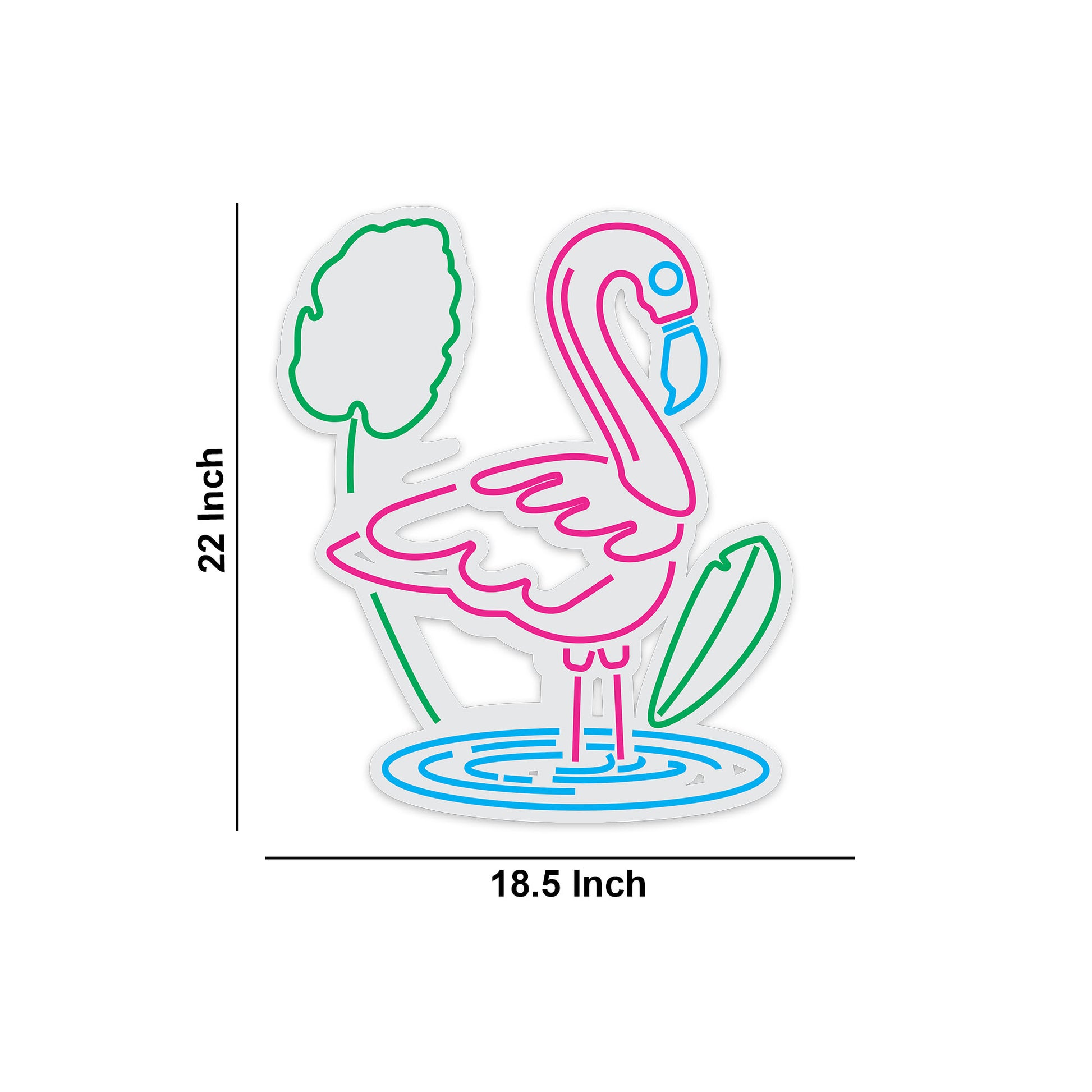 Flamingo Bird Neon Sign LED Light