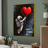 Float In Your Love Cotton Canvas Wall Painting