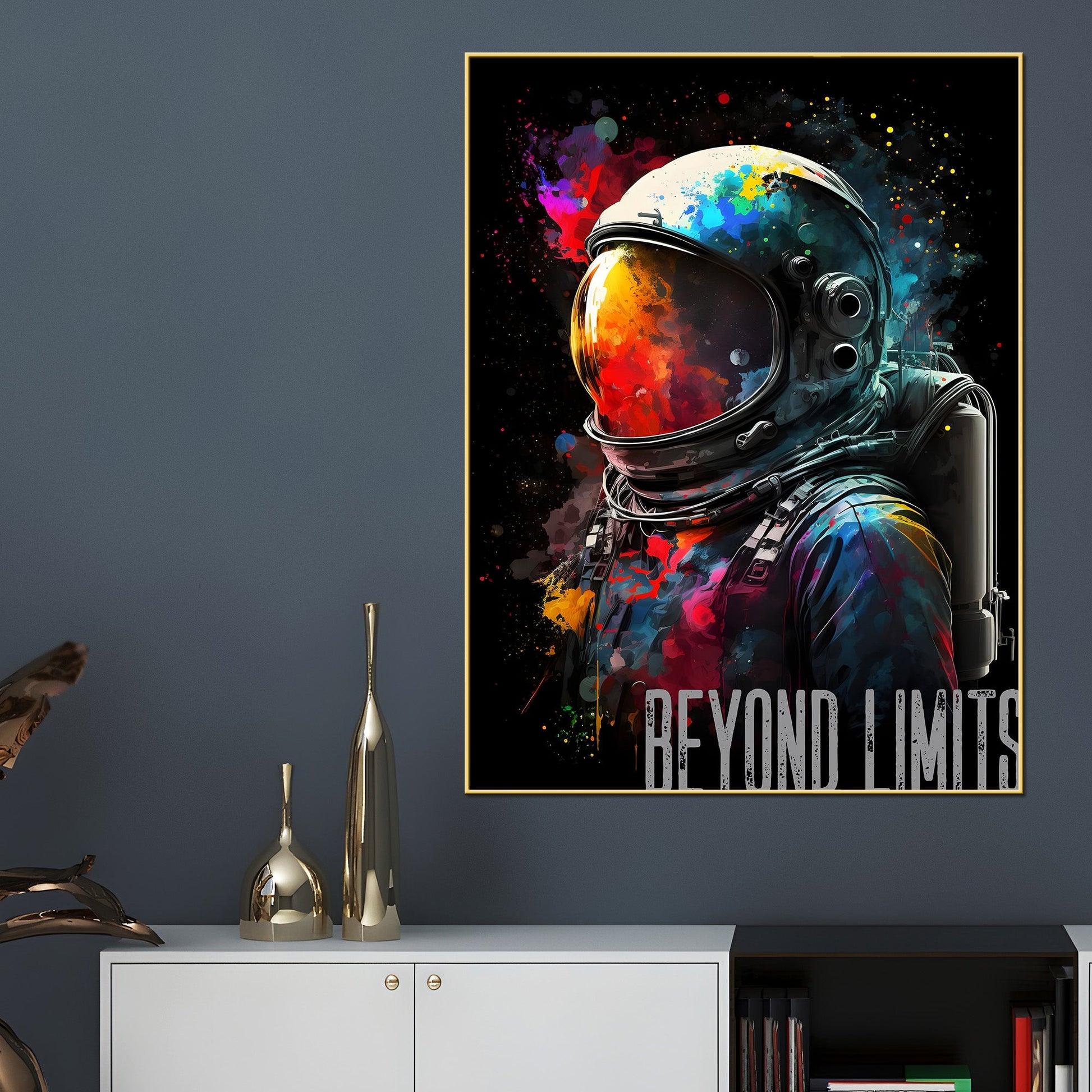 Go Beyond Your Limits Cotton Canvas Wall Painting