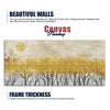 Golden Leaf Trees Canvas Wall Painting