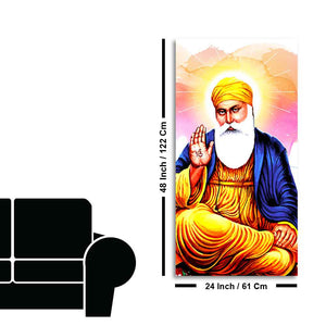 Guru Nanak Dev Canvas Wall Painting