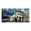 Holy Kedarnath Lord Shiva Temple Canvas Wall Painting