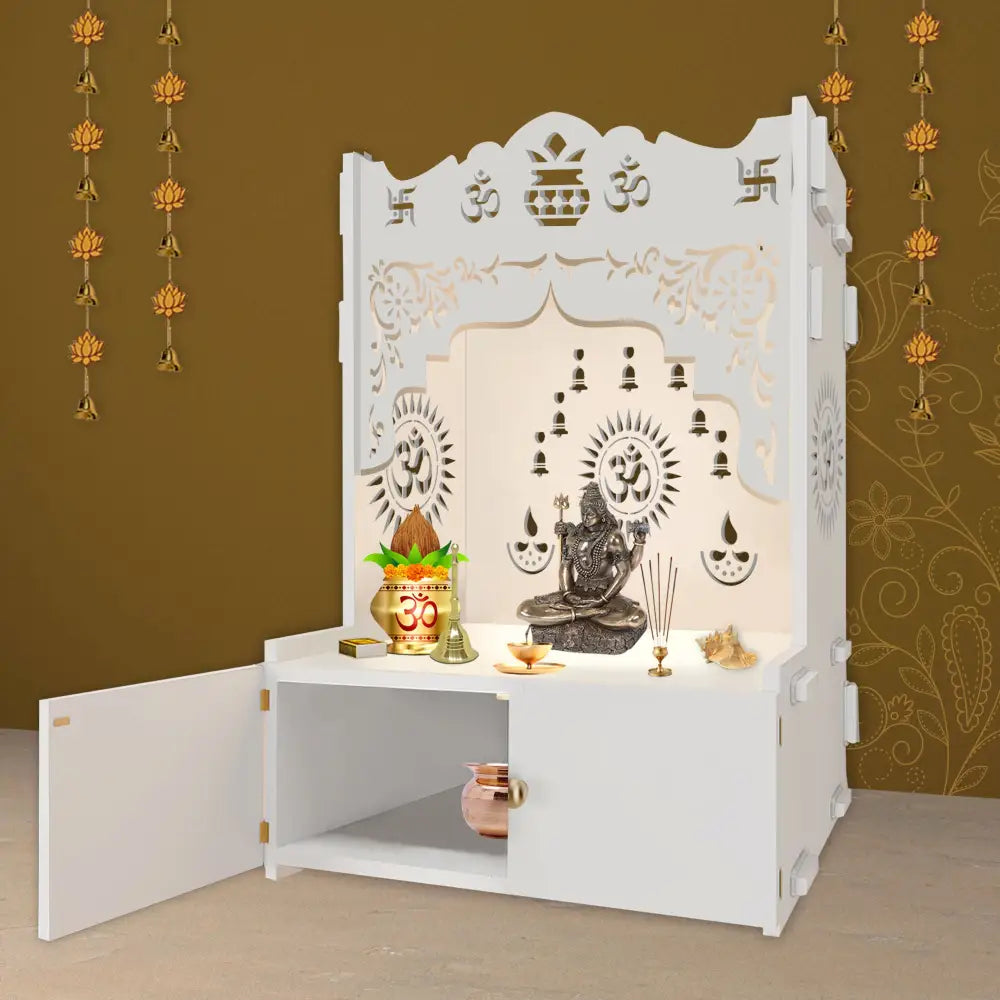 Small pooja ghar design 