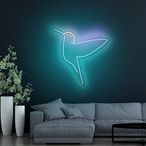 Humming Bird Neon Sign LED Light