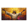 Inspiring Jesus Christ Canvas Wooden Canvas Wall Painting