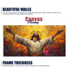 Inspiring Jesus Christ Canvas Wooden Canvas Wall Painting