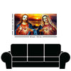 Jesus Christ and Mary Canvas Wall Painting