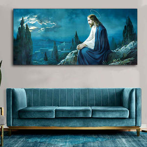 Jesus in the Gethsemane Garden Canvas Wall Painting