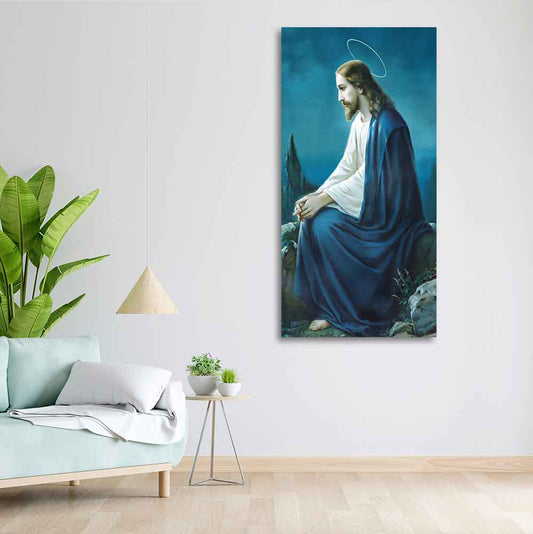 Jesus in the Gethsemane Garden Canvas Wall Painting