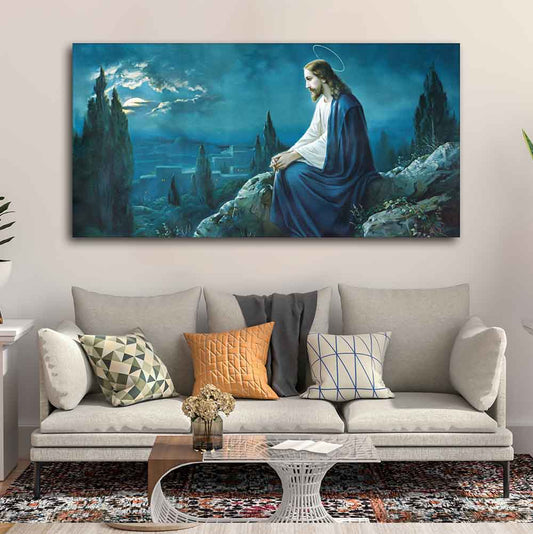 Jesus in the Gethsemane Garden Wall Painting