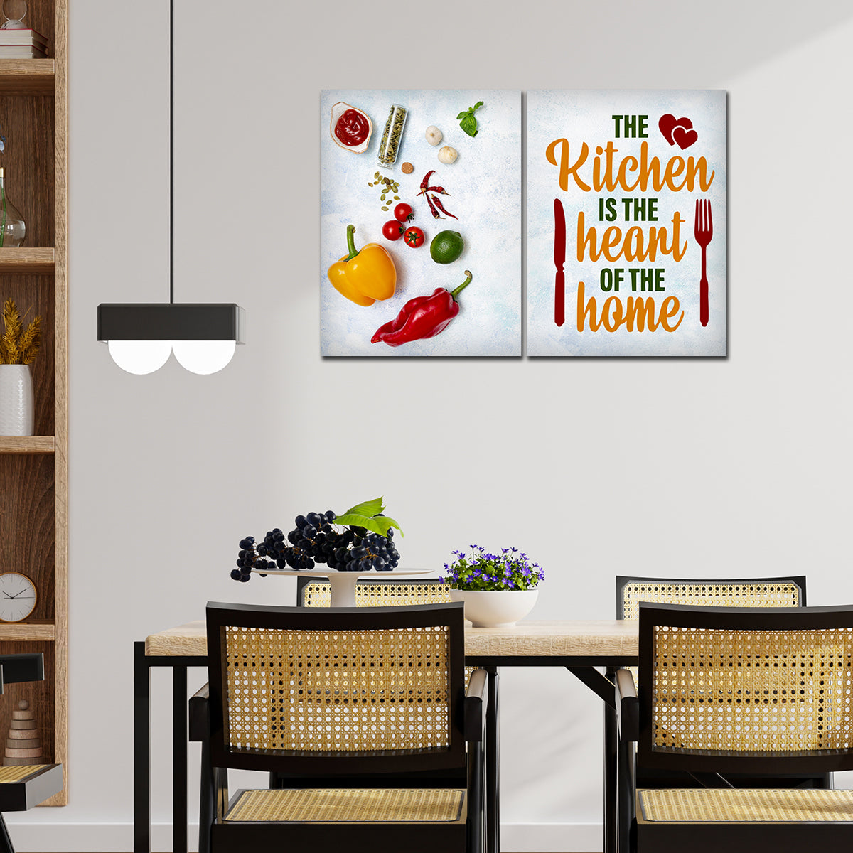 Kitchen Quotes Premium Canvas Wall Painting