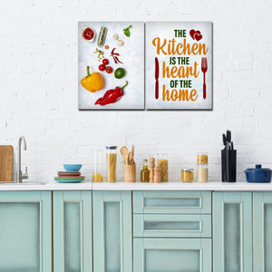 Kitchen Quotes Premium Canvas Wall Painting