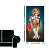 Krishna Playing Flute Hand Premium Canvas Wall Painting