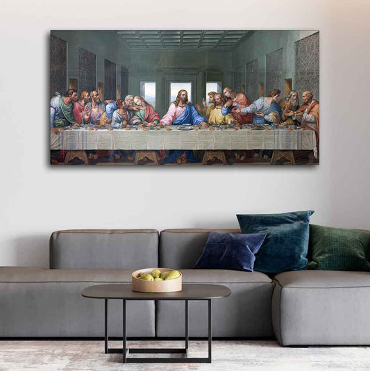 Last supper of Jesus Wall Painting