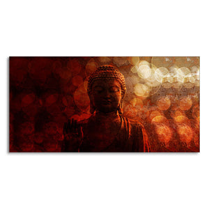 Lord Buddha Sculpture Premium Wall Painting