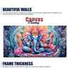 Lord Ganesh Decoative Artistic Canvas Wall Painiting