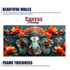 Lord Ganesha the Hindu God of Wisdom Canvas Wall Painting