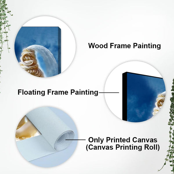 Lord Shiv Shankar Canvas Wall Painting