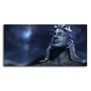 Lord Shiva with Moon on the Head Wall Painting