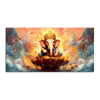 Lord Vighnaharta Ganpati Canvas Wall Painting