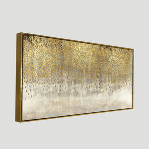 Luxurious Golden Pattern Premium Wall Painting