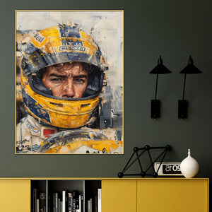 Magic Senna Last Drive Cotton Canvas Wall Painting