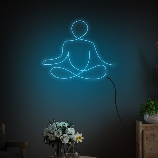 Meditation Neon Sign LED Light