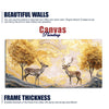 Modern Deer Nature Scenery Art Canvas Wall Painting