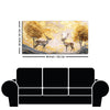 Modern Deer Nature Scenery Art Canvas Wall Painting