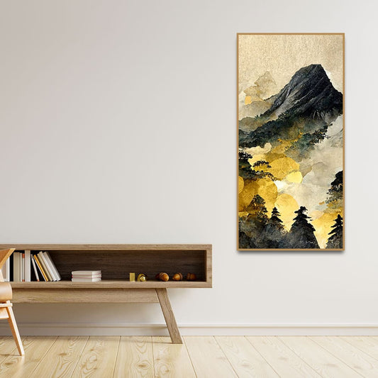 Mountain Scenery of Mount Fuji Canvas Wall Painting