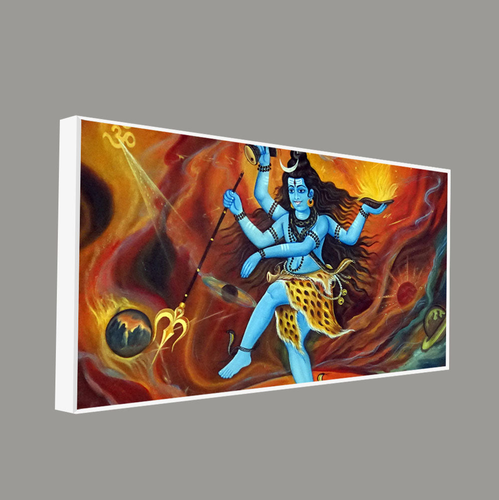 Natraja Lord of the Dance Canvas Wall Painting