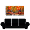 Nature Wall Painting of Colorful Autumn Forest