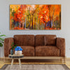 Nature Wall Painting of Colorful Autumn Forest