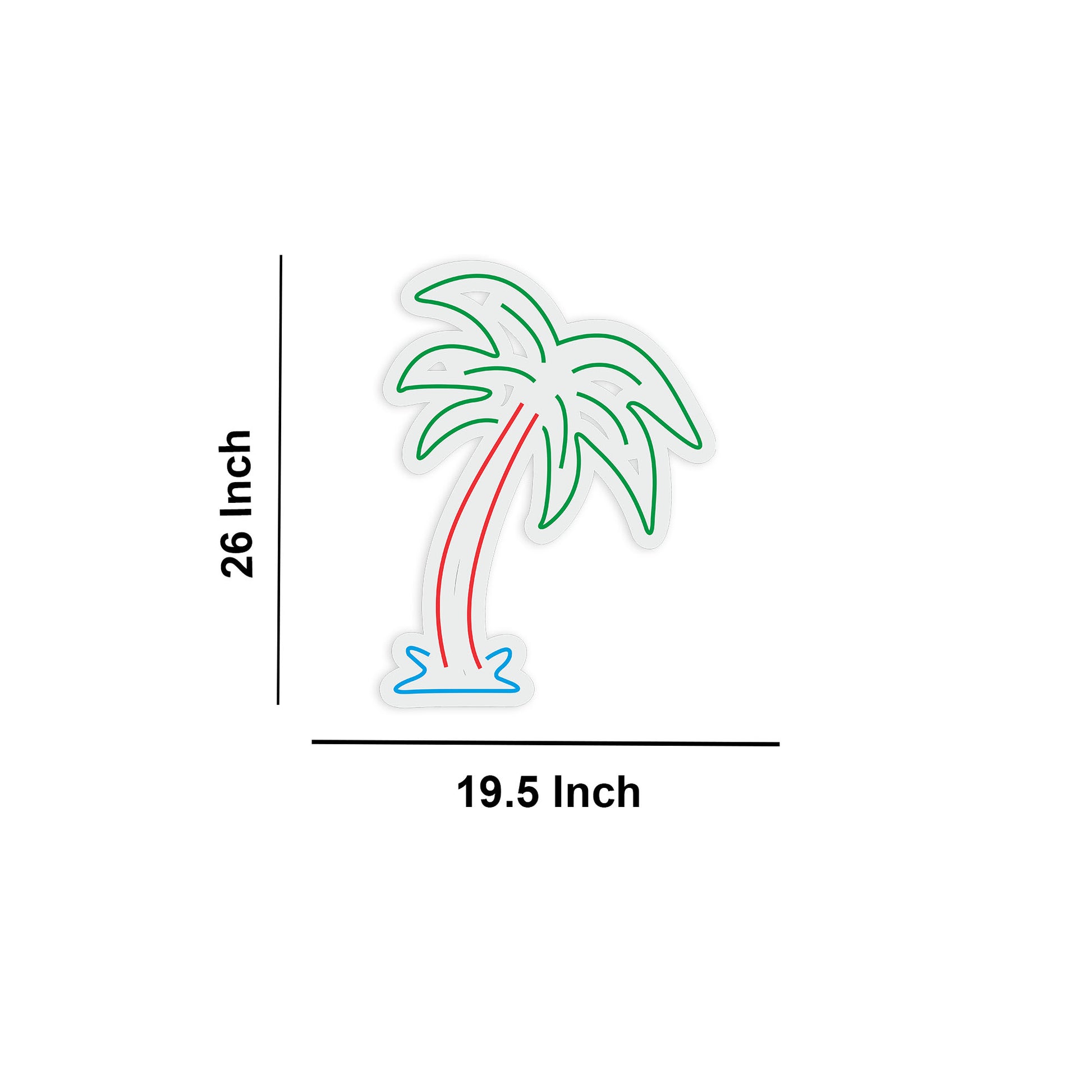 Palm Tree Neon Sign LED Light