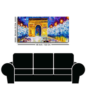 Premium Wall Painting of Abstract Arc de Triomphe