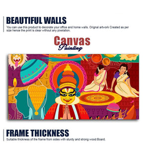 Premium Wall Painting of Celebration Onam Festival