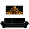 Premium Wall Painting of Golden Lord Ganesha